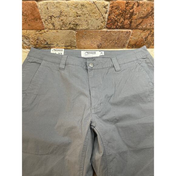Mountain Khakis Pants Slim Fit 36x32 Gray Organic Cotton Stretch Outdoor - Picture 5 of 9
